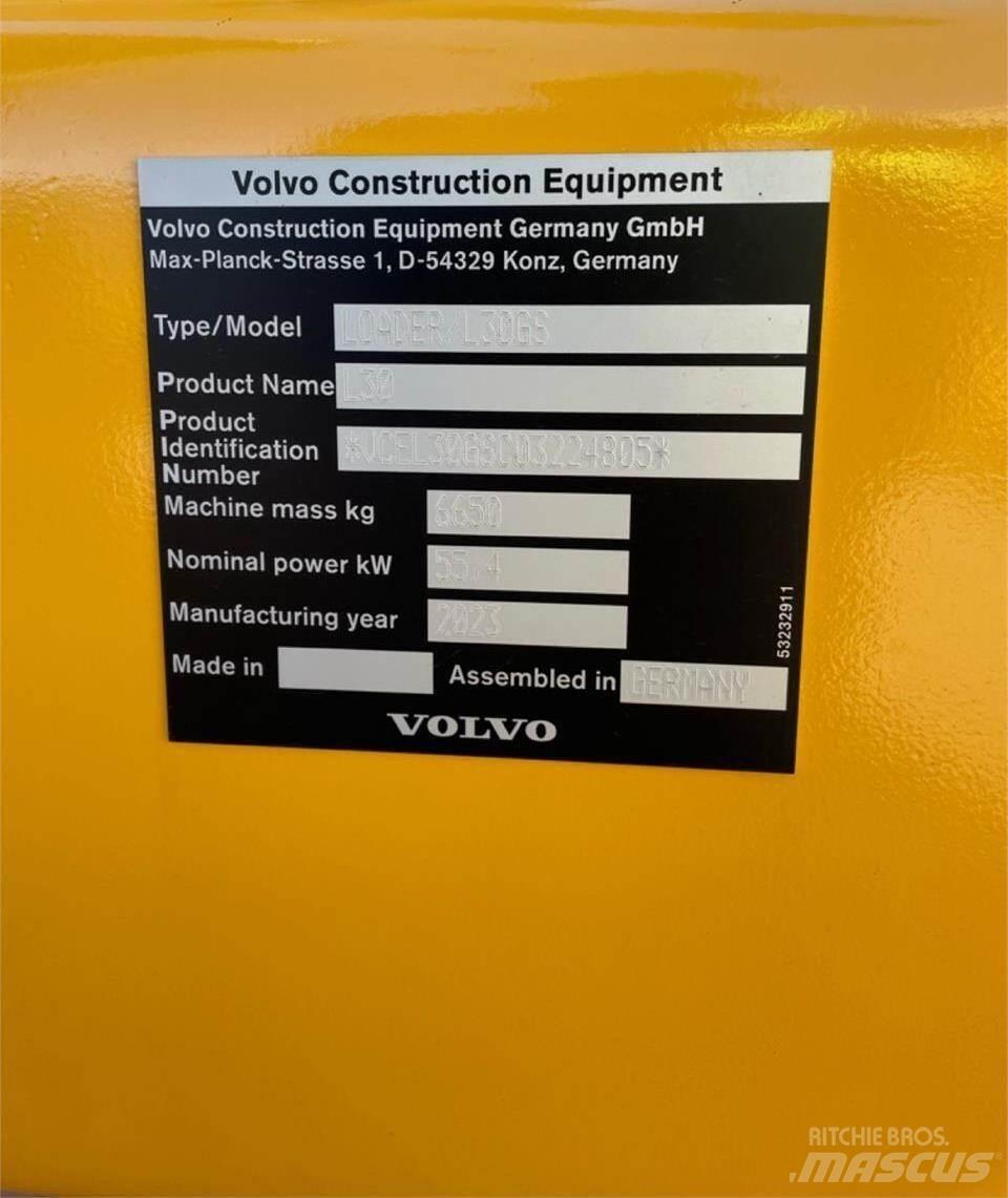 Volvo L30GS 轮式装载机