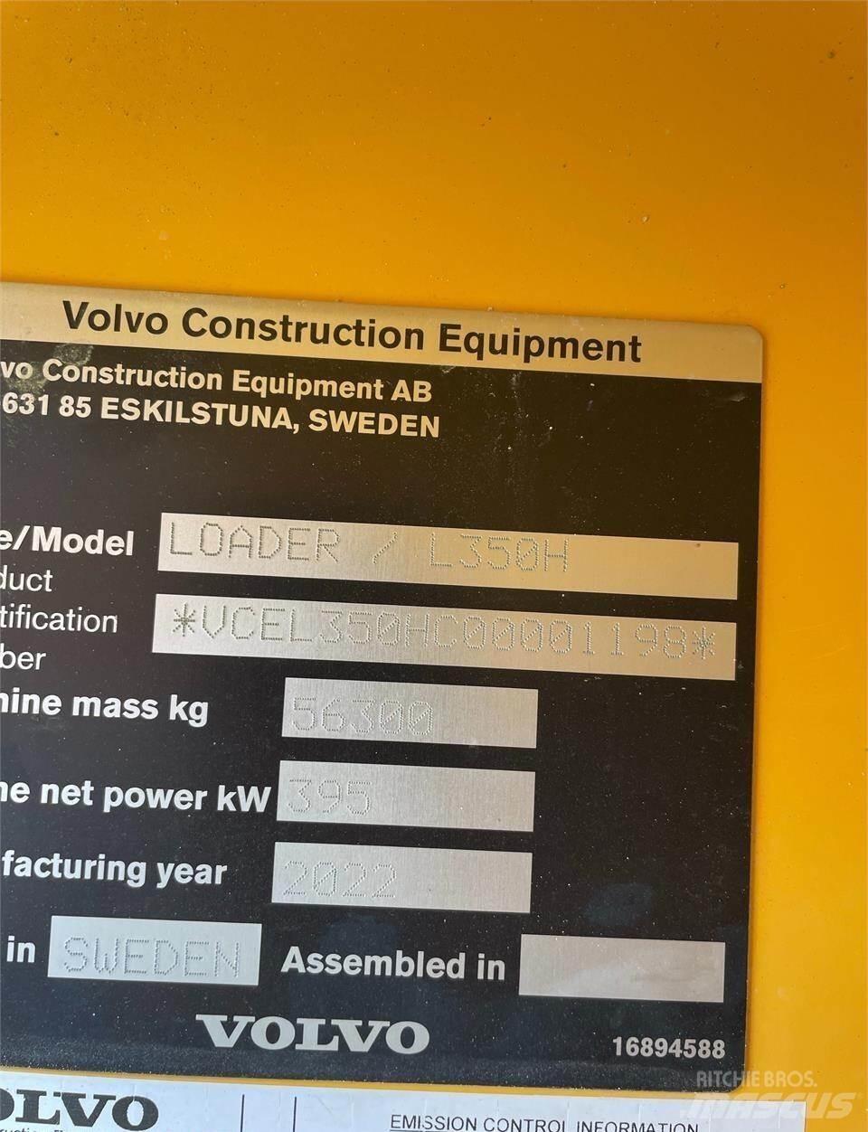 Volvo L350H 轮式装载机