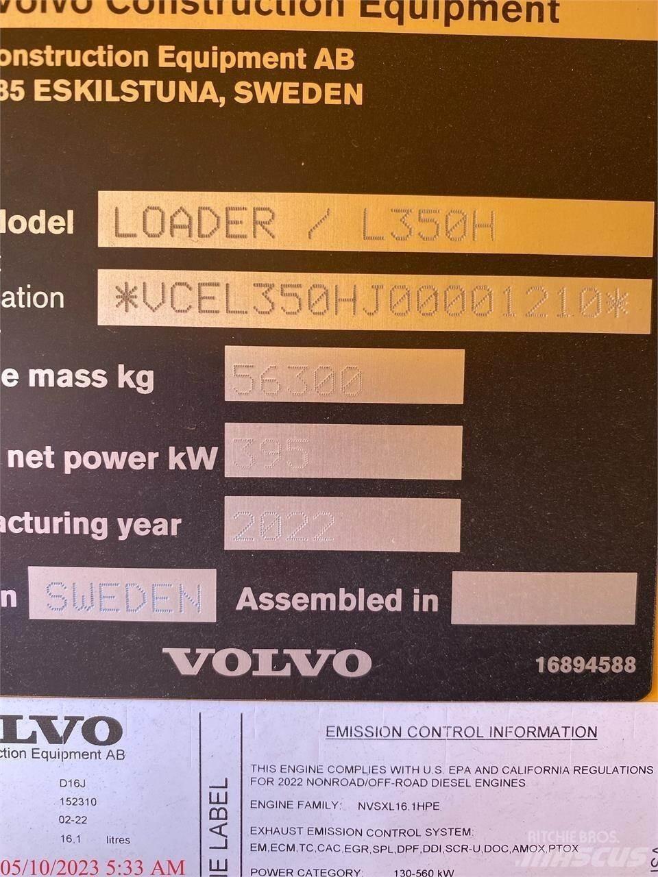 Volvo L350H 轮式装载机