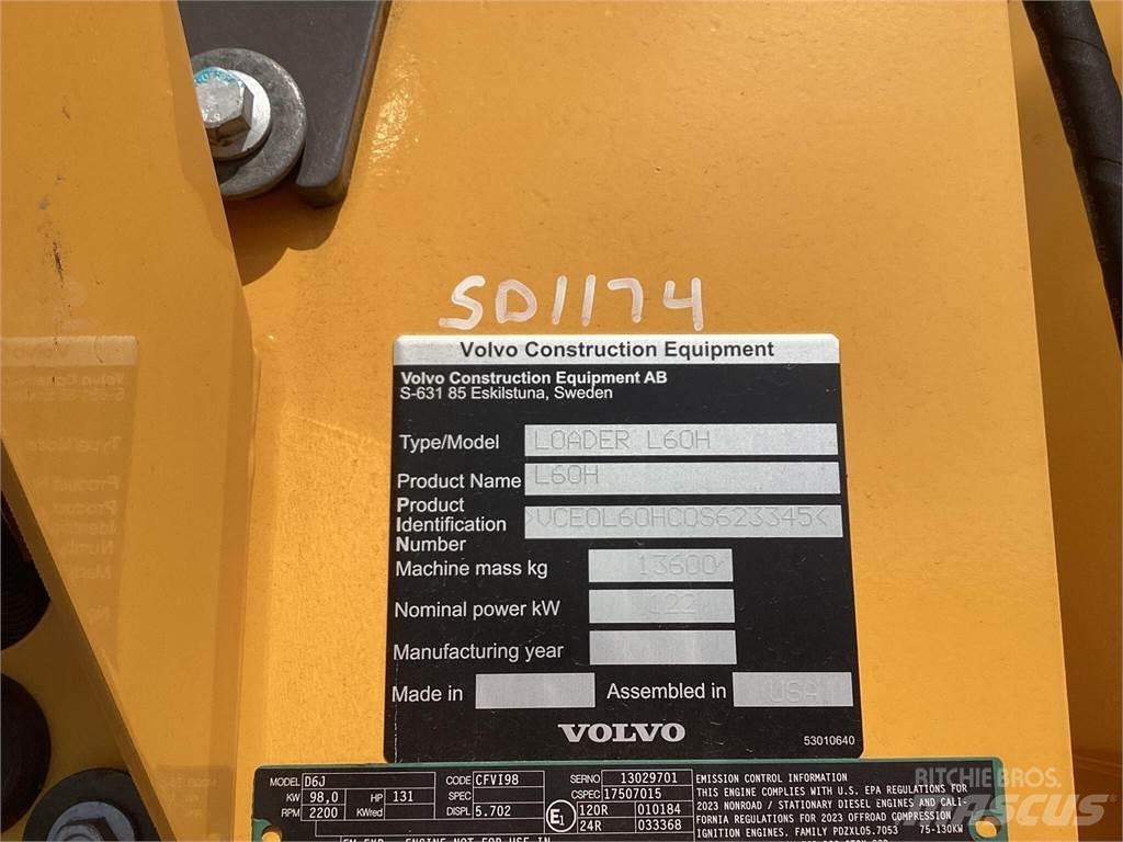 Volvo L60H 轮式装载机