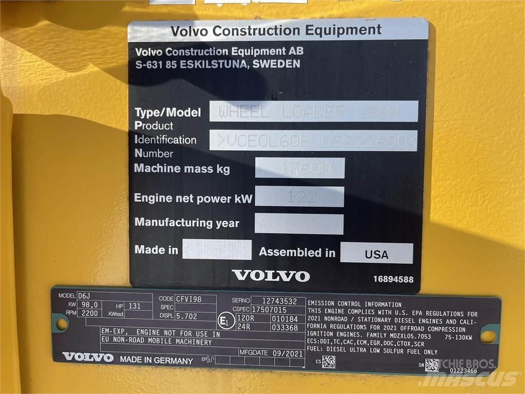 Volvo L60H 轮式装载机