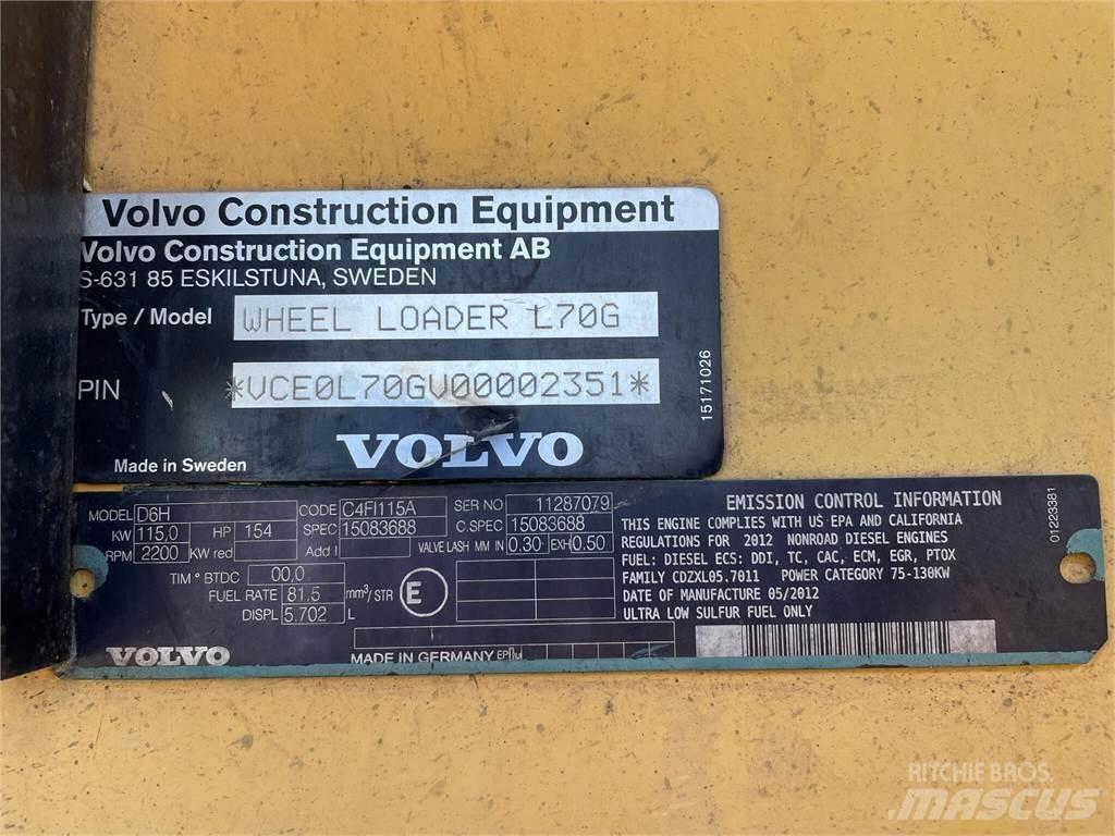 Volvo L70G 轮式装载机
