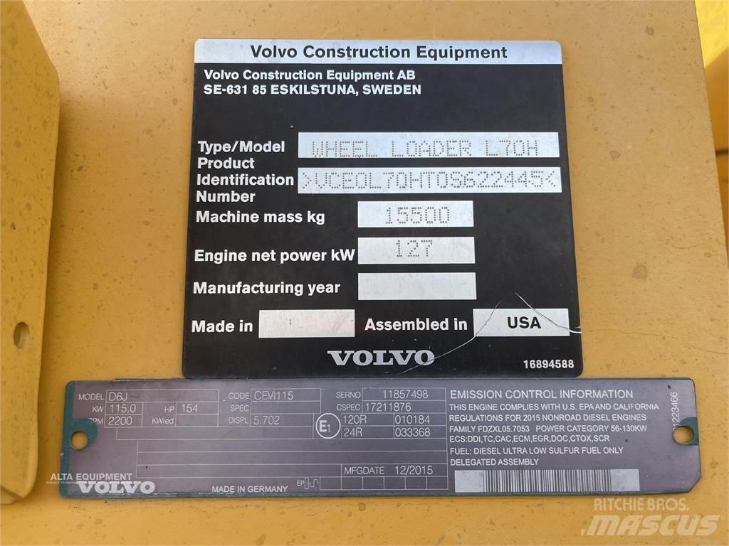Volvo L70H 轮式装载机