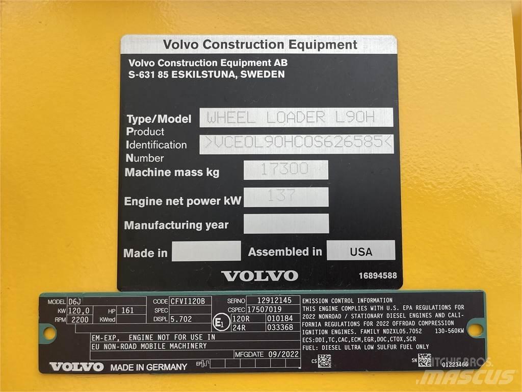 Volvo L90H 轮式装载机