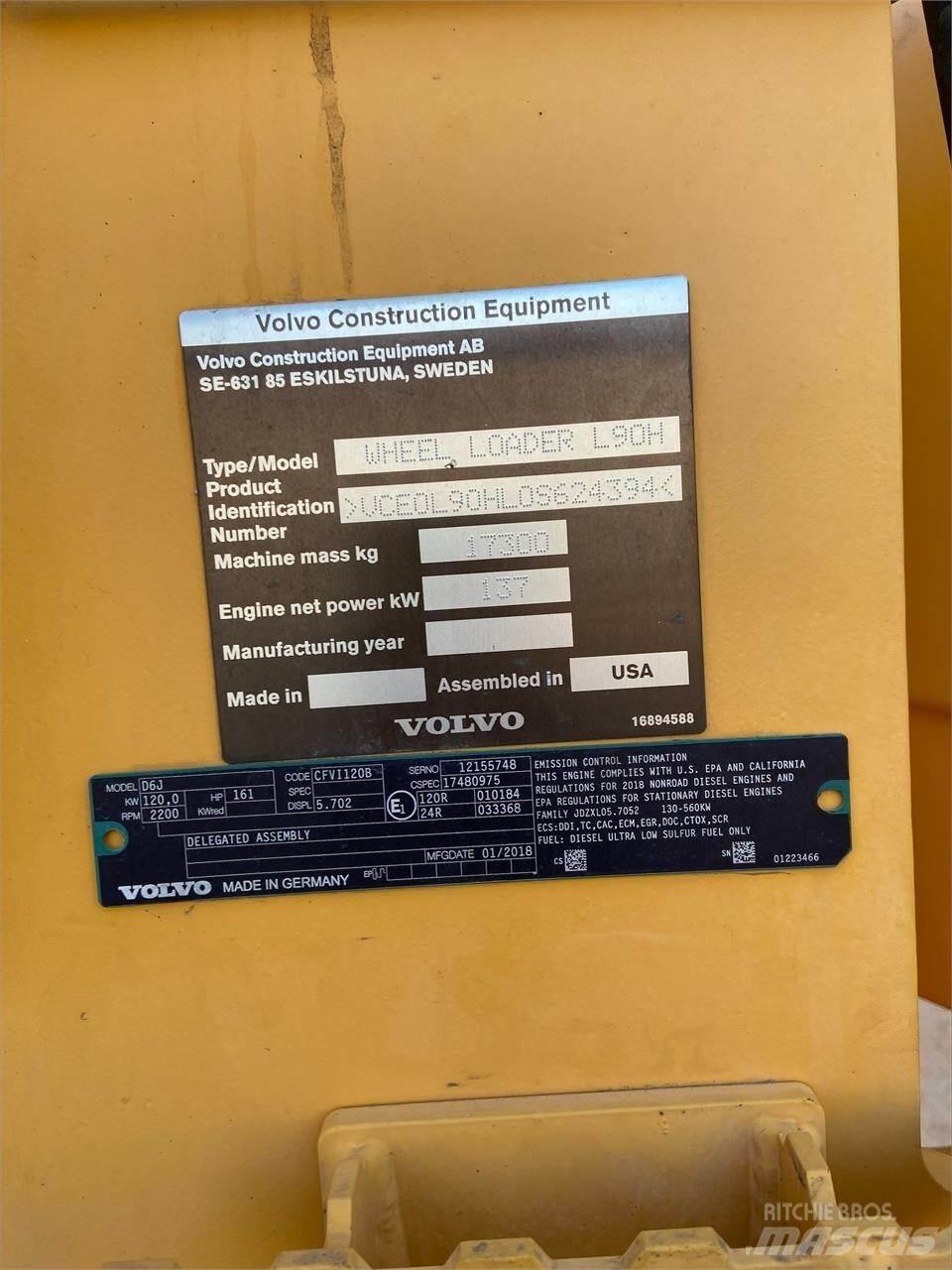 Volvo L90H 轮式装载机
