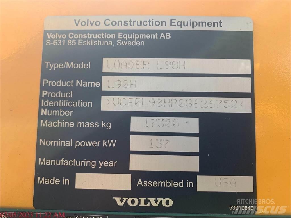 Volvo L90H 轮式装载机