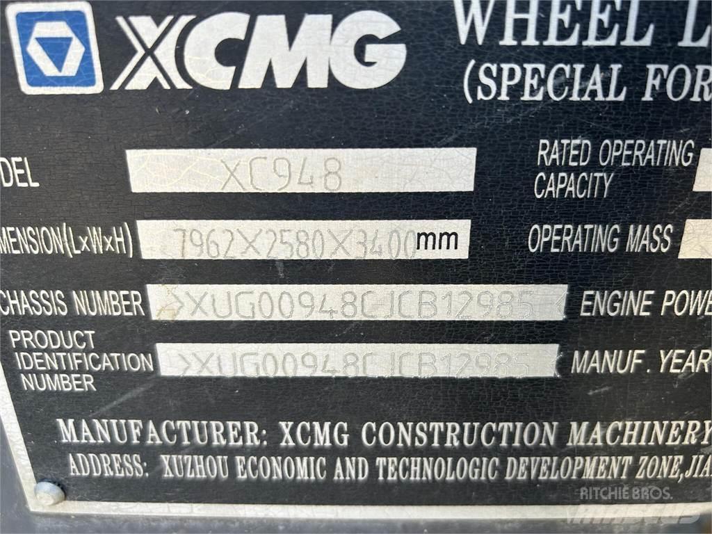 XCMG XC948 轮式装载机