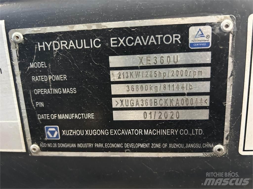 XCMG XE360U 履带挖掘机