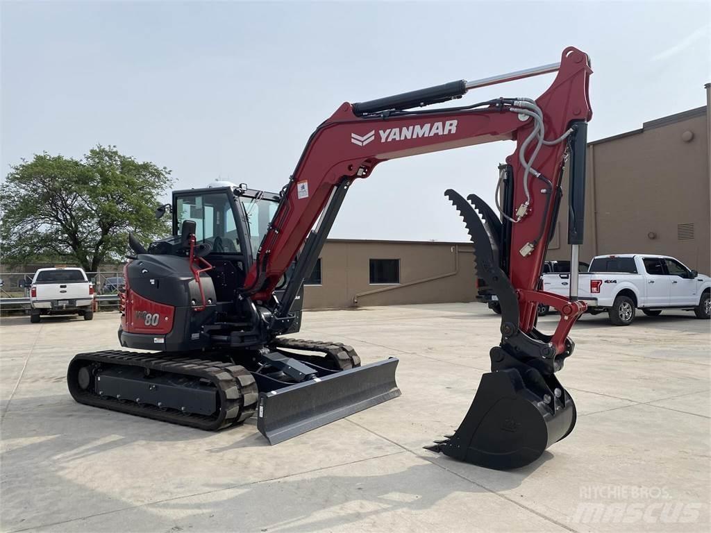 Yanmar VIO80 履带挖掘机