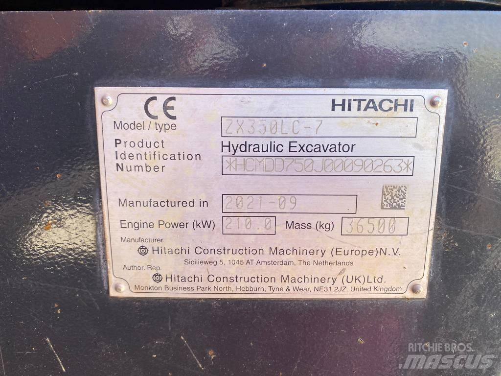 Hitachi ZX 350 LC-6 履带挖掘机