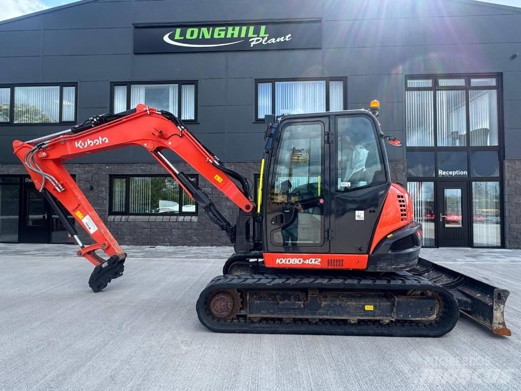 Kubota KX 080-4 中型挖掘机
