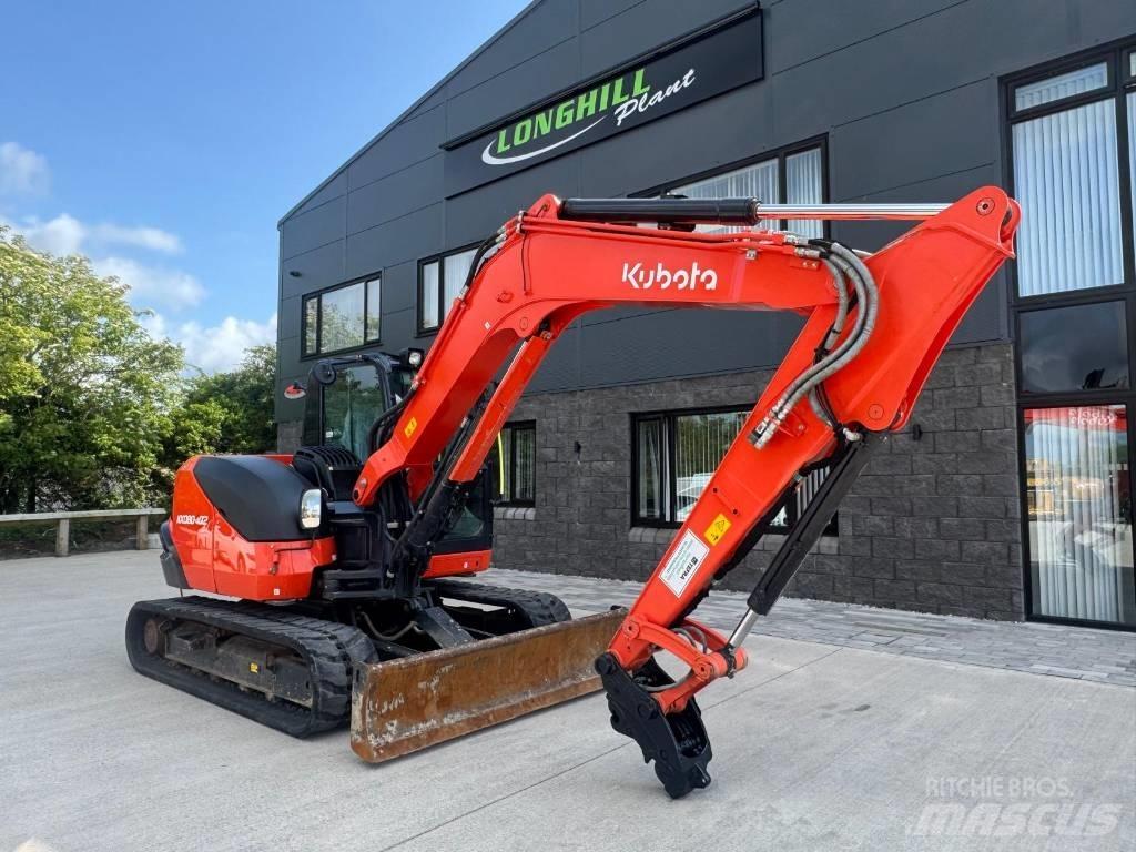 Kubota KX 080-4 中型挖掘机