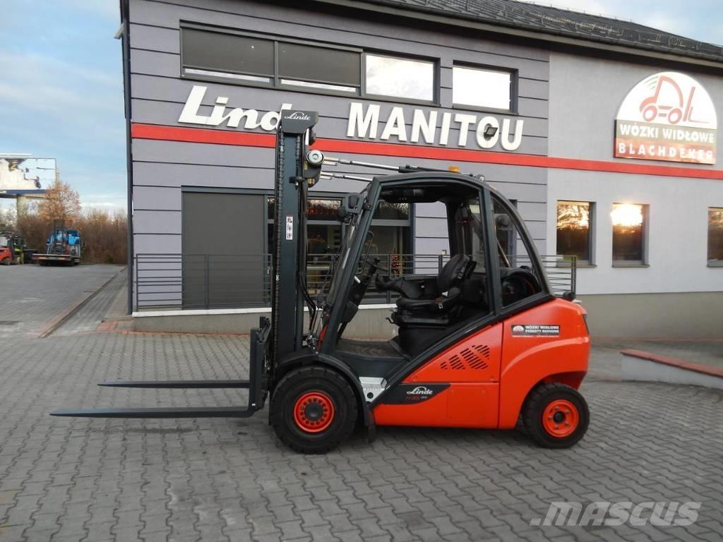 Linde H35T-02 天然气叉车