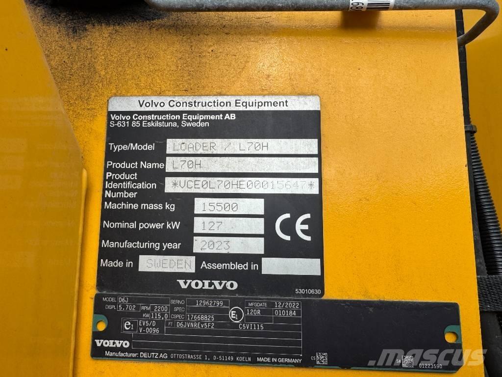 Volvo L 70 H 轮式装载机