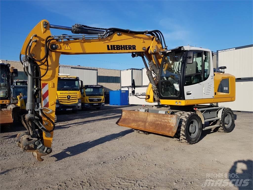 Liebherr A918 轮式挖掘机