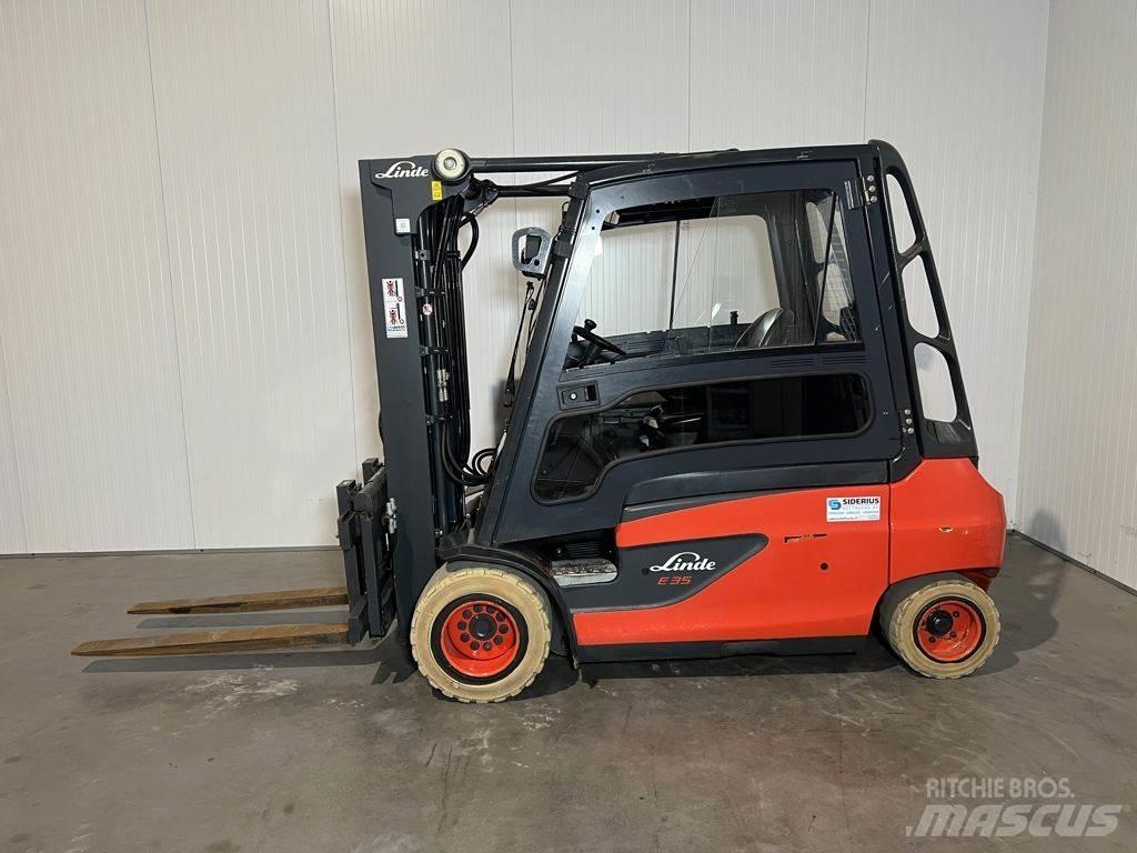 Linde E35L-01 电动叉车