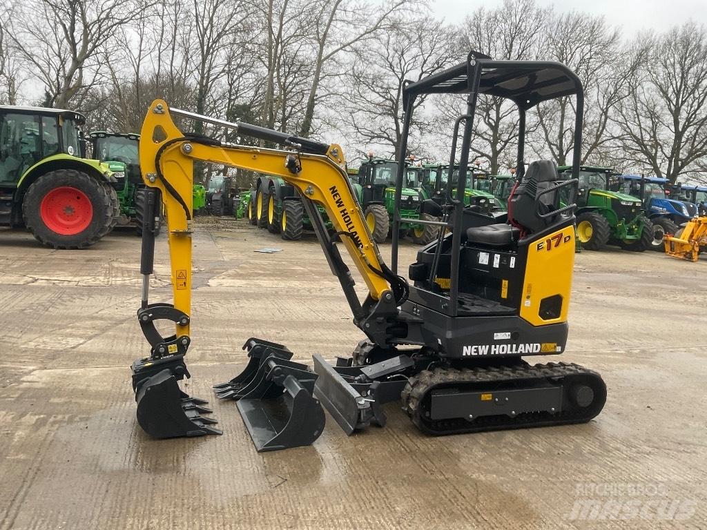 New Holland E 17 D 履带挖掘机