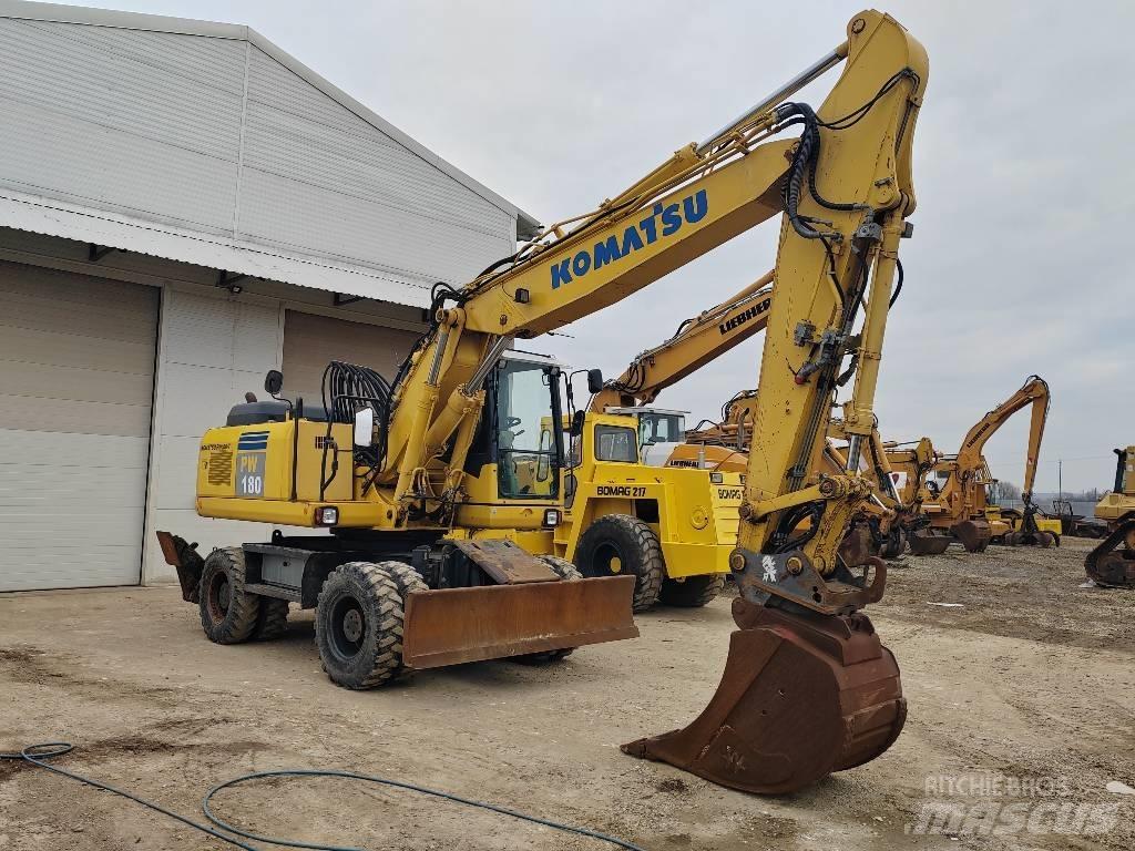 Komatsu PW 180-7EO 轮式挖掘机