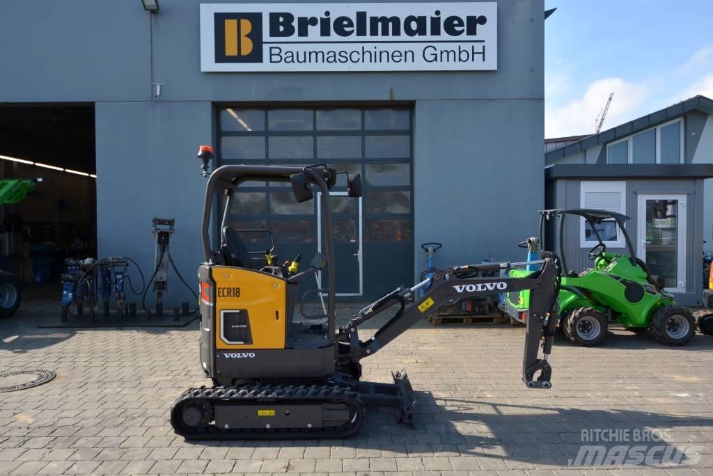 Volvo ECR18 electric 小型挖掘机