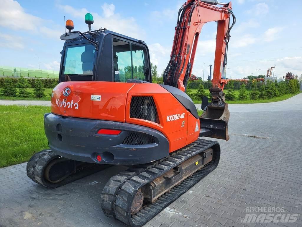 Kubota KX080-40 履带挖掘机