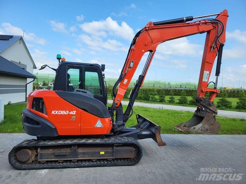 Kubota KX080-40 履带挖掘机