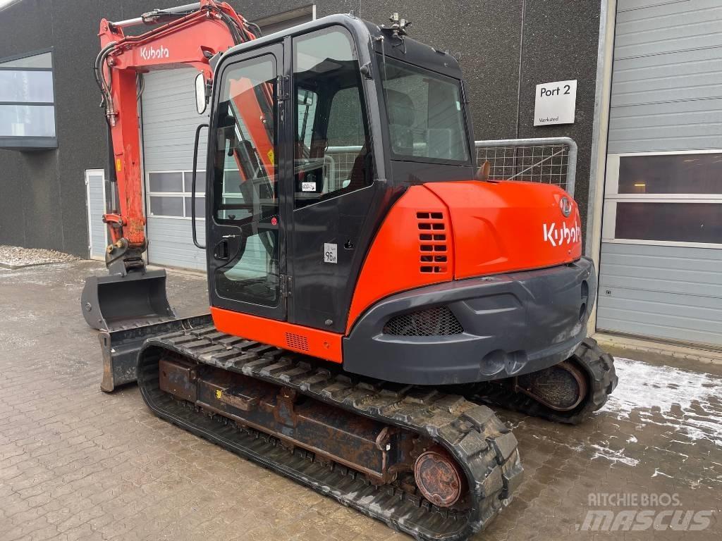 Kubota KX080-4a 中型挖掘机