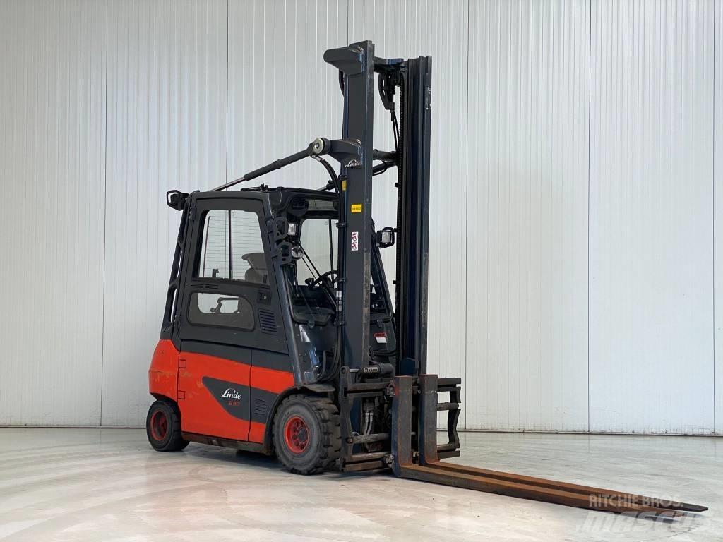 Linde E30-01 电动叉车