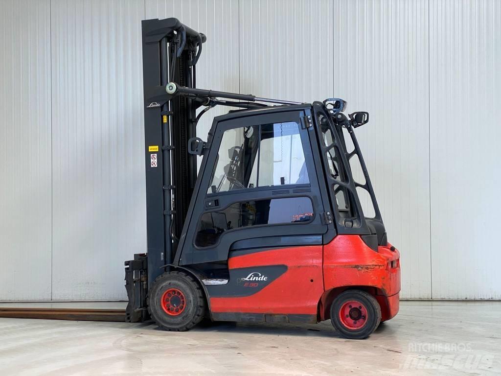 Linde E30-01 电动叉车