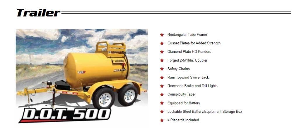  LEEAGRA DOT 500 罐式拖车