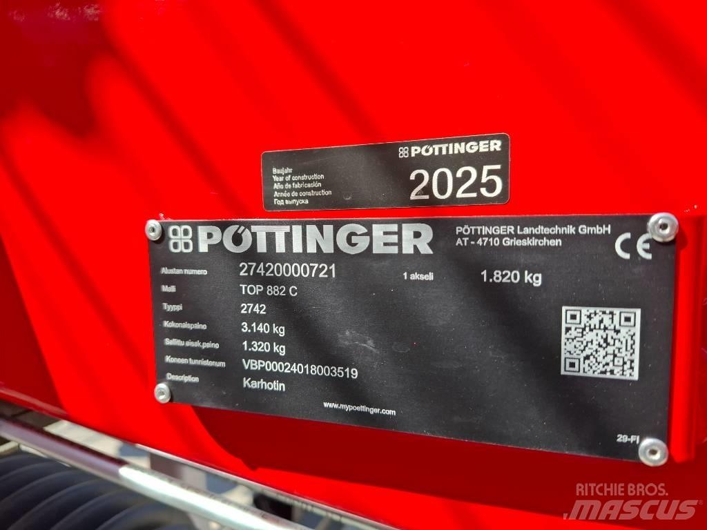 Pöttinger TOP 882C 料堆整形机