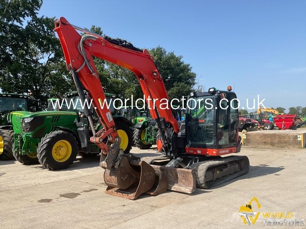 Kubota KX 080-4 中型挖掘机