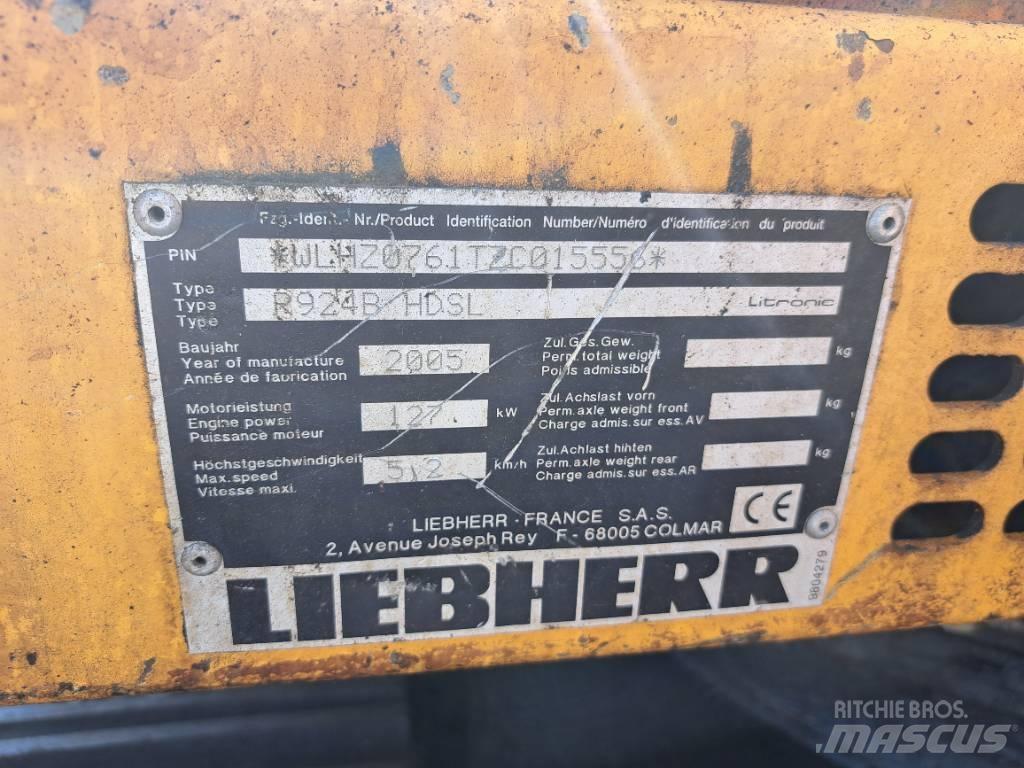 Liebherr R924B HDSL 履带挖掘机