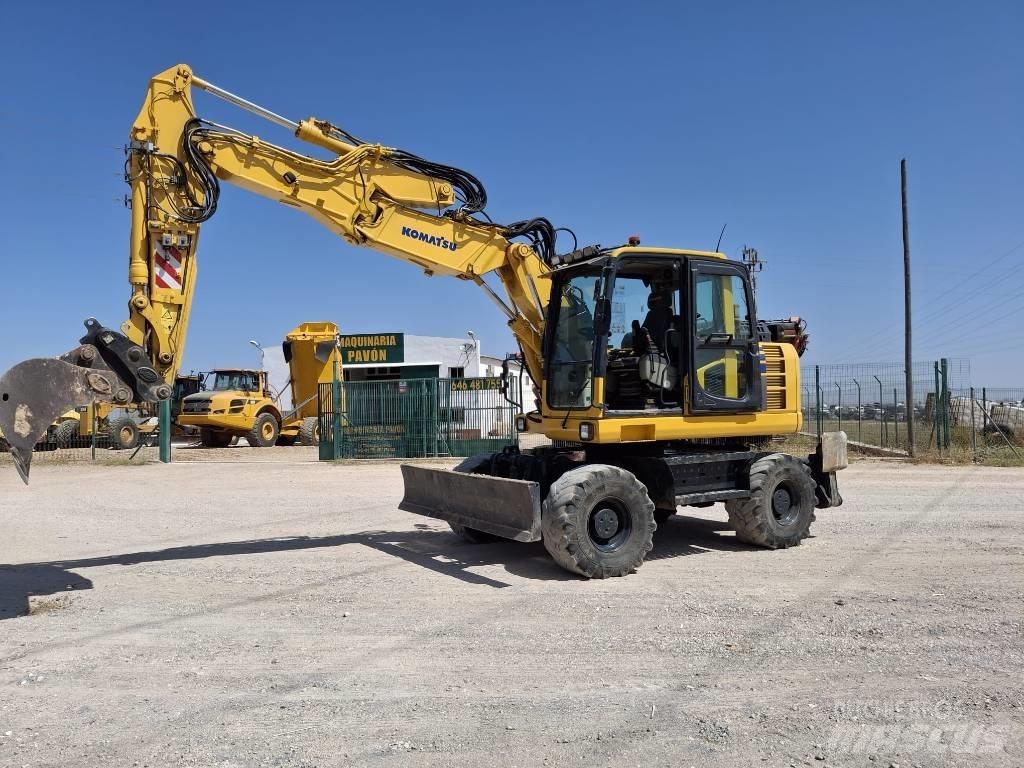 Komatsu PW 148-8 轮式挖掘机