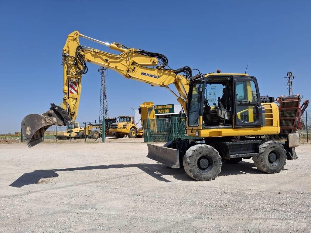 Komatsu PW 148-8 轮式挖掘机