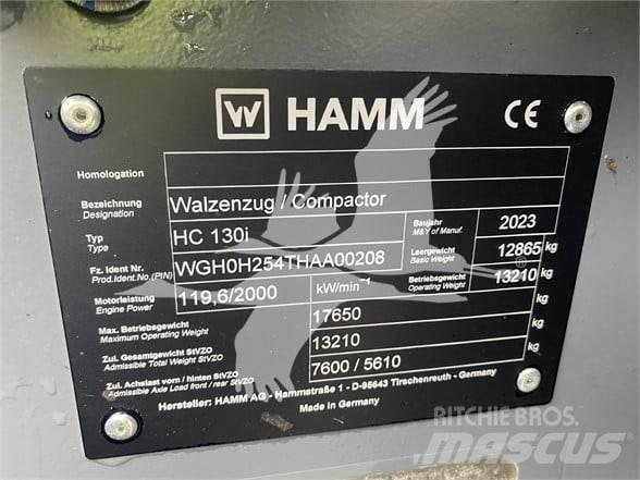 Hamm HC130i 单轮压路机