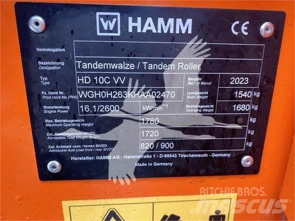 Hamm HD10CVV 单轮压路机