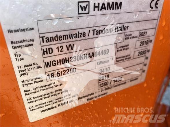 Hamm HD12VV 单轮压路机