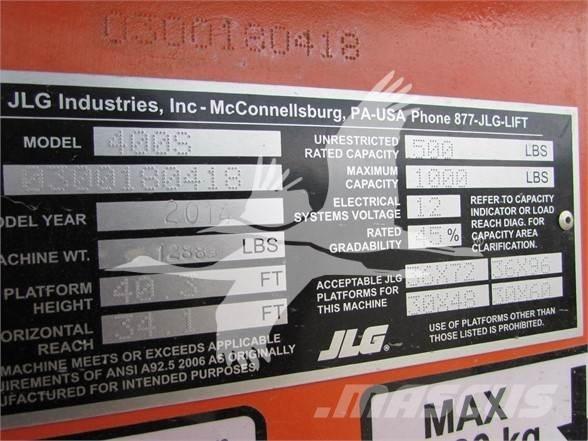 JLG 400S 直臂高空工作平台