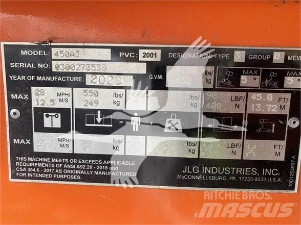 JLG 450AJ 曲臂高空工作平台