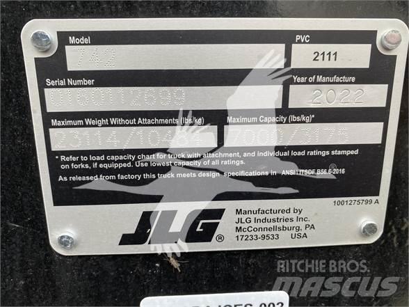 JLG 742 伸缩臂叉装车|叉装车