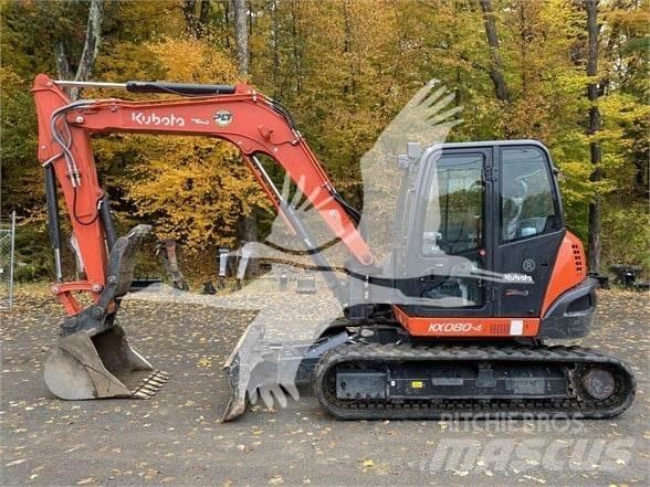 Kubota KX080-4 履带挖掘机