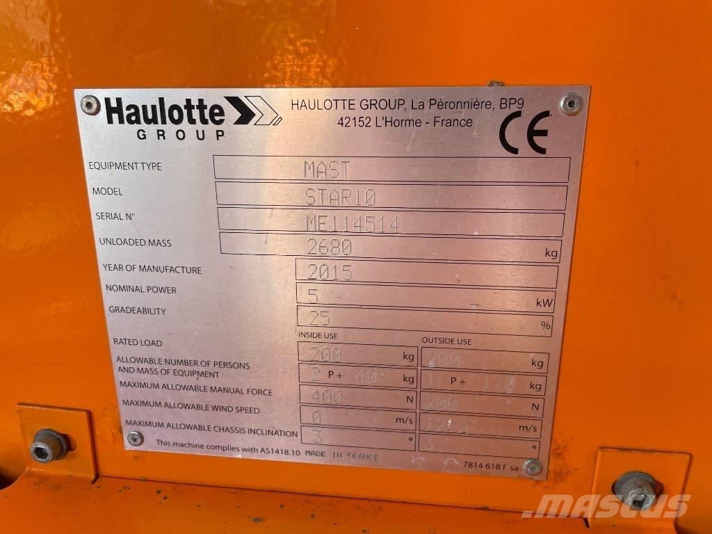 Haulotte Star 10 客货电梯