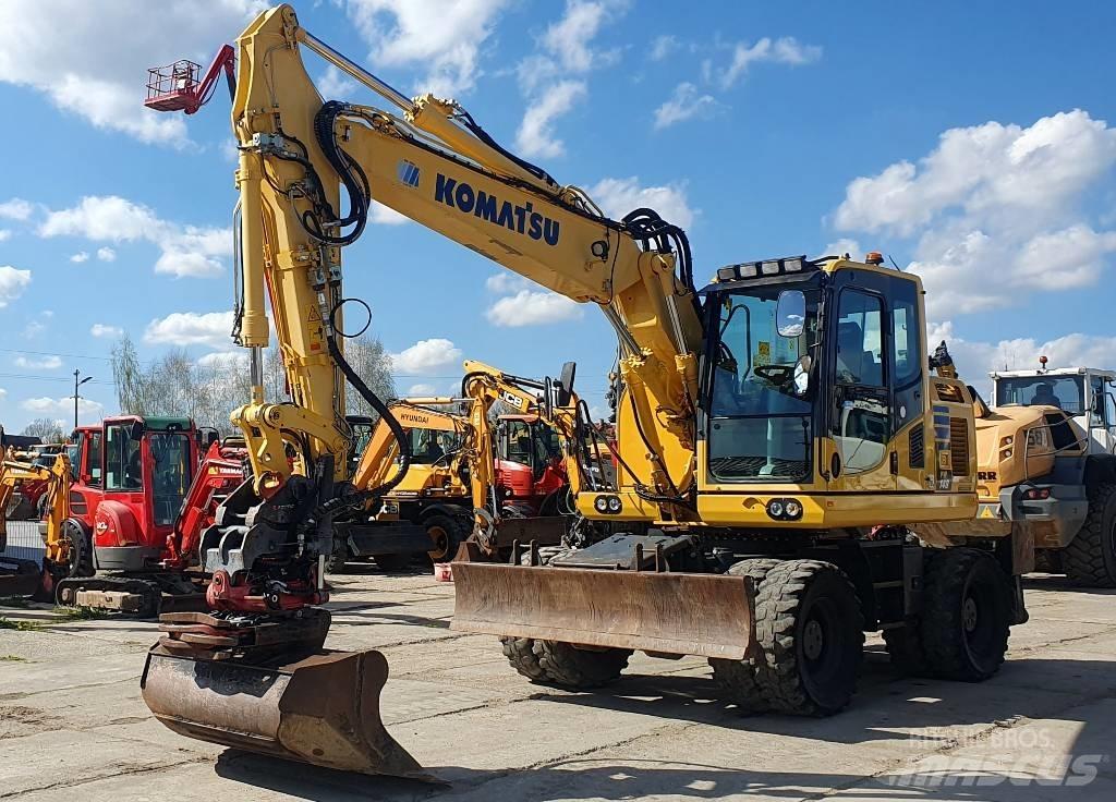 Komatsu PW148-10 轮式挖掘机