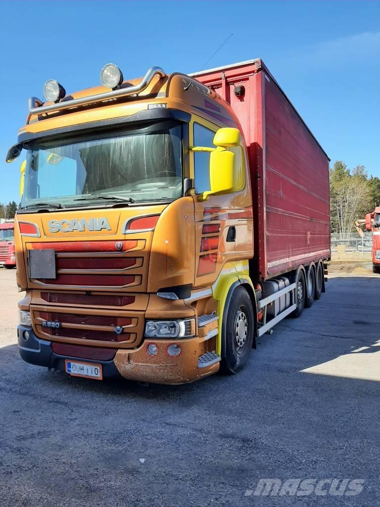 Scania R 520 篷布货车