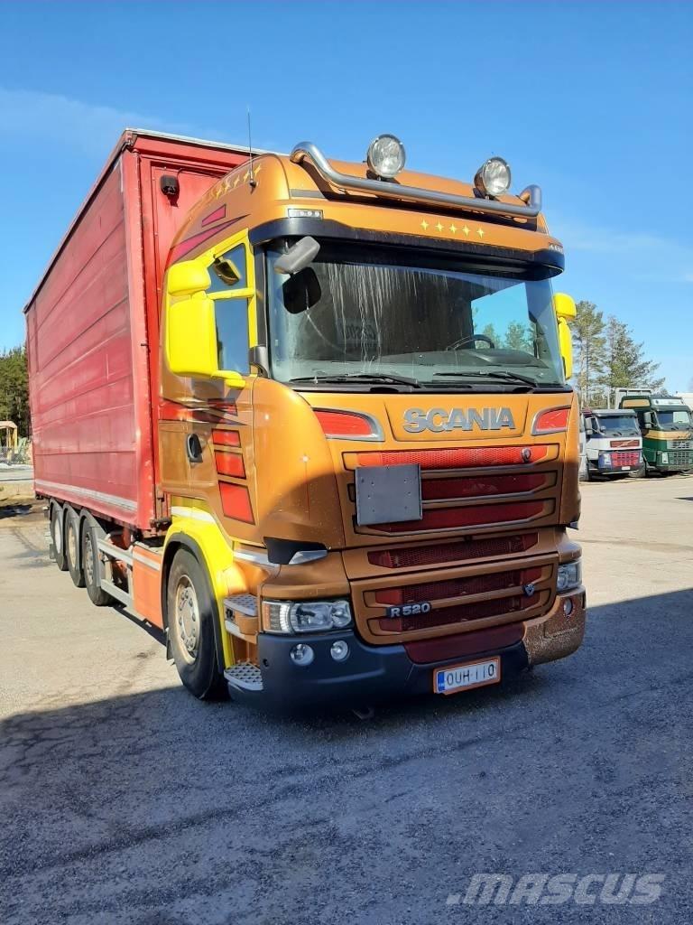 Scania R 520 篷布货车