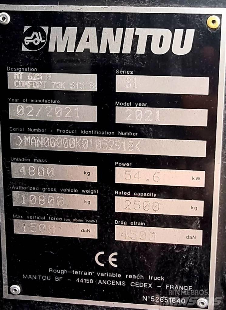Manitou MT 625 H      (09) 伸缩臂叉装车|叉装车