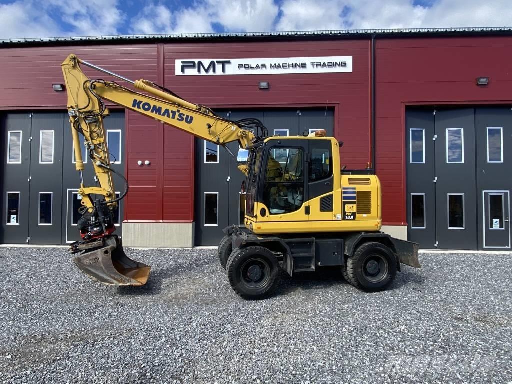 Komatsu PW 148-10 轮式挖掘机