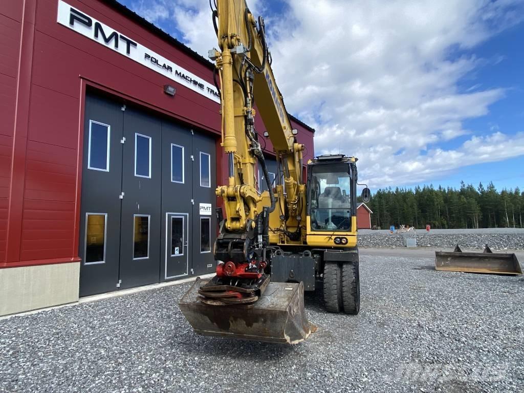 Komatsu PW 148-10 轮式挖掘机