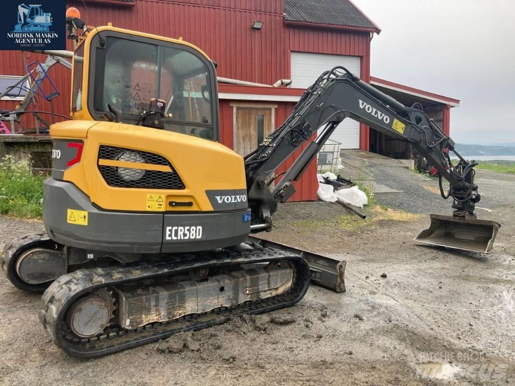 Volvo ECR 58 D 小型挖掘机