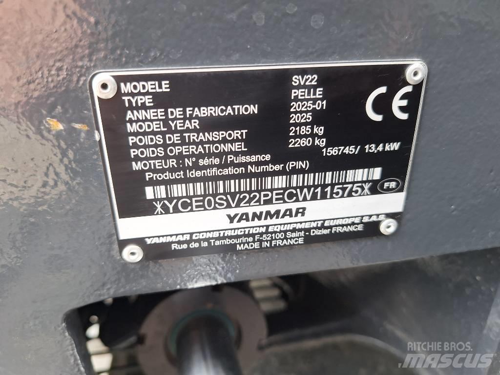 Yanmar SV 22 小型挖掘机